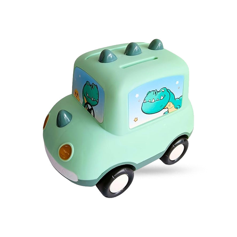 Car-Shaped Piggy Bank – Cartoon Money Box for Kids