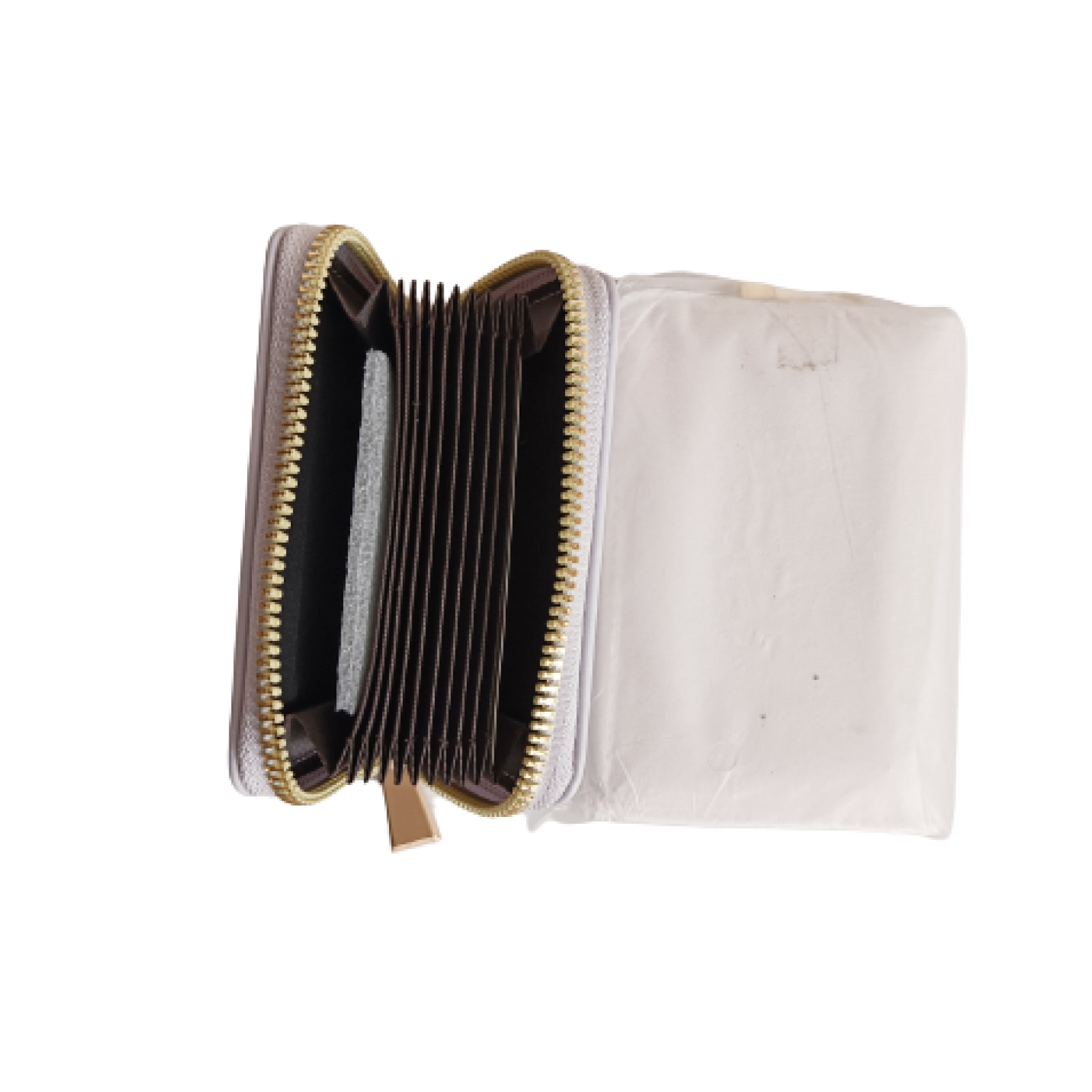 Card Wallet With Secure Zip Closure