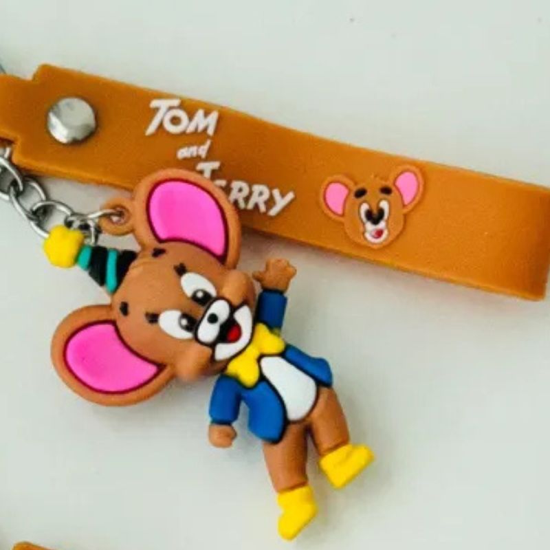 Cartoon Keychain Blue