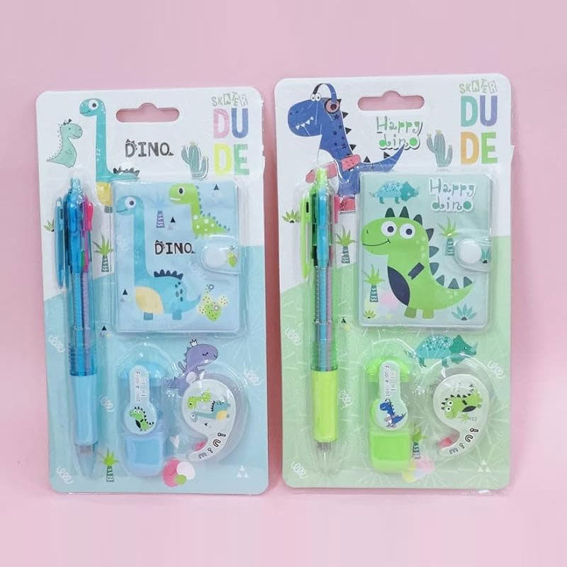 Cartoon Theme Kids Stationery Set