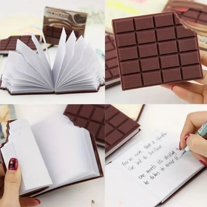 Chocalate Scratchpad Biting Notebook