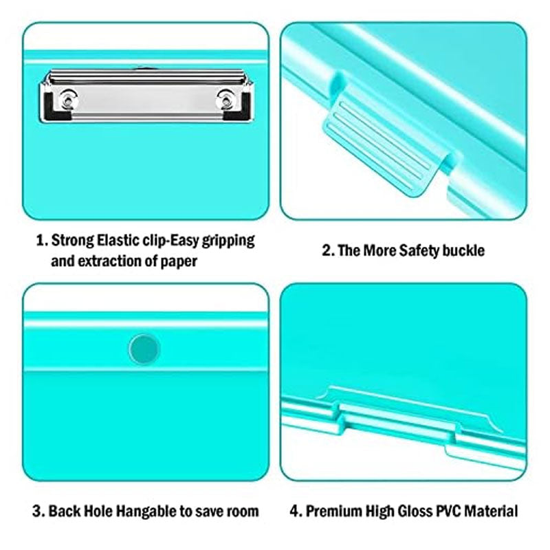 Clipboard with Pen Holder and Document Storage