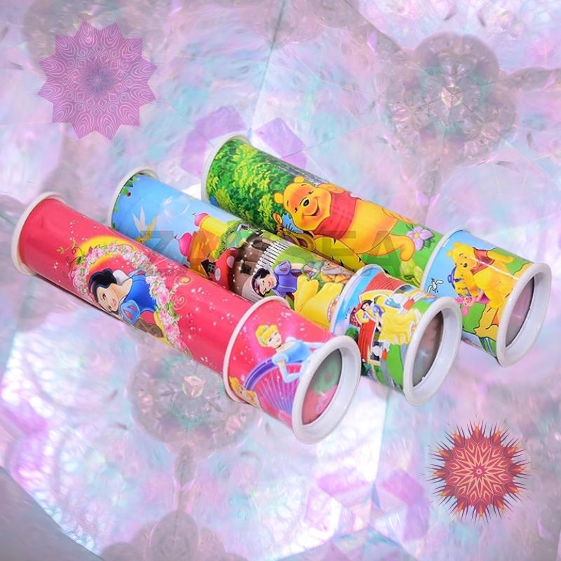 Colorful Cartoon Rotating Tube