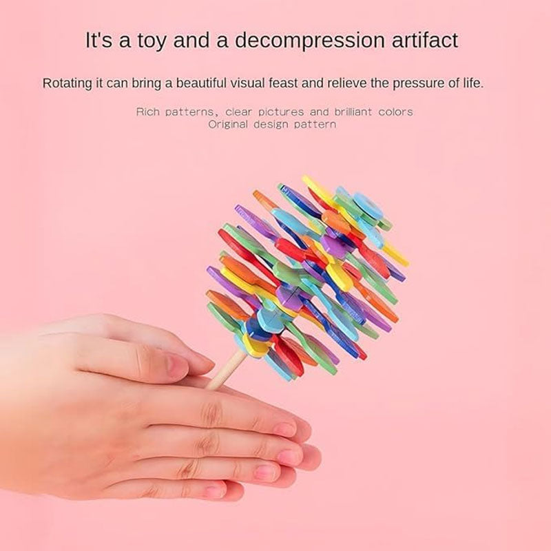 Colorful Flower Popper Stress Toy