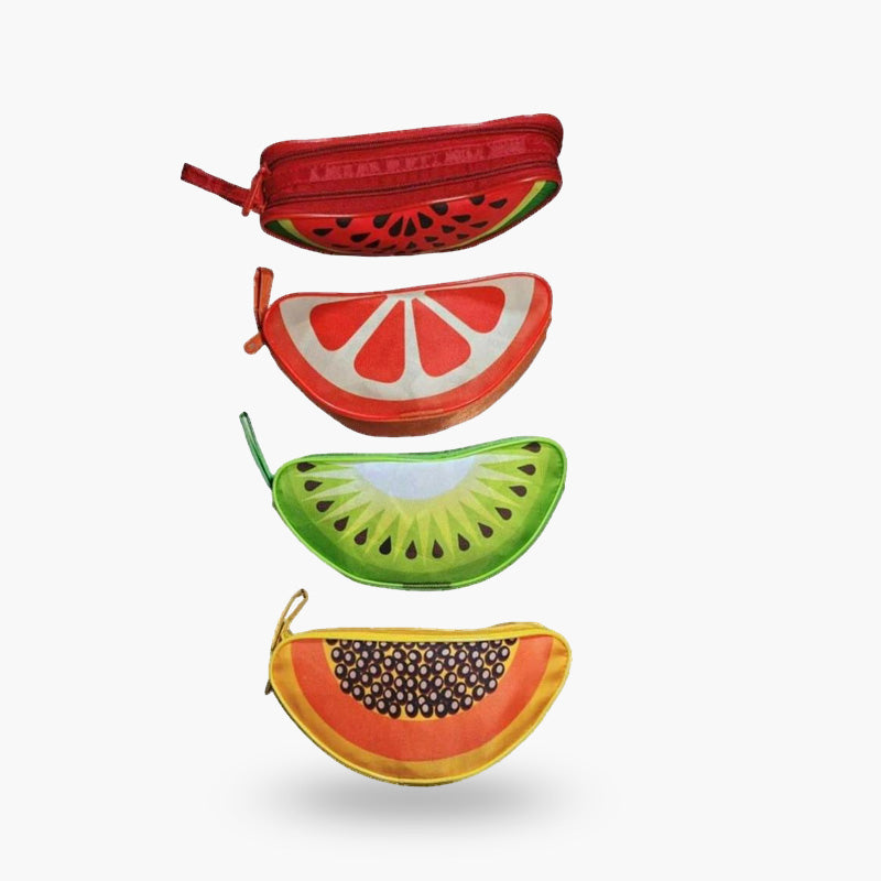 Colorful Fruit Pouch Kids Stationery