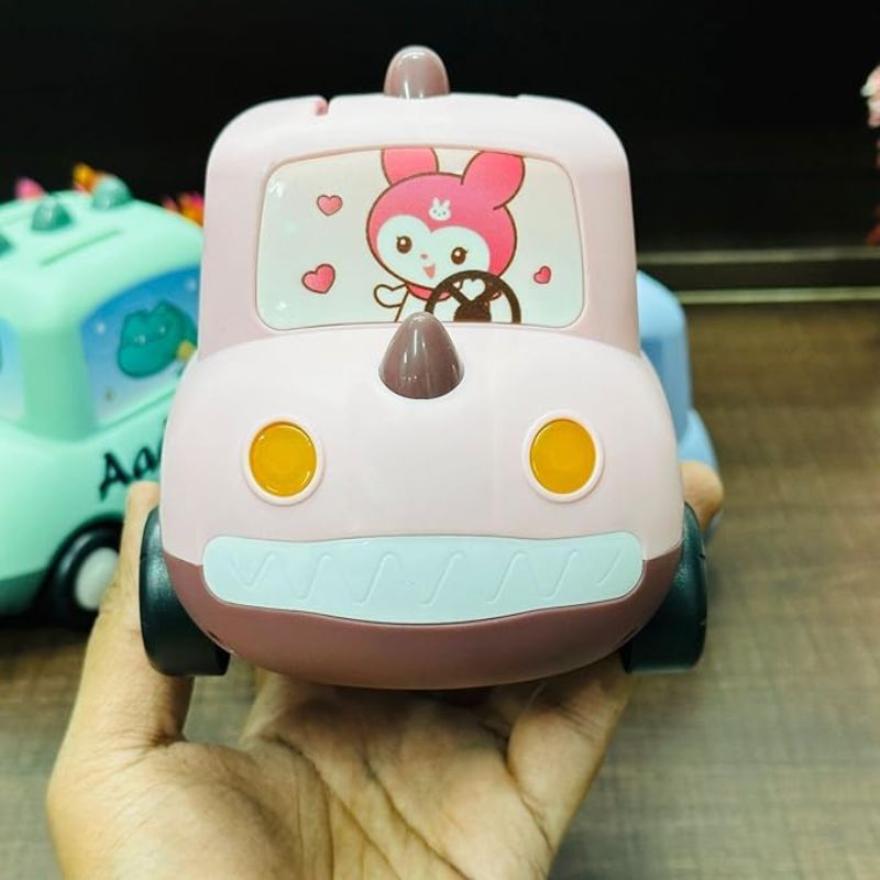 Car-Shaped Piggy Bank – Cartoon Money Box for Kids