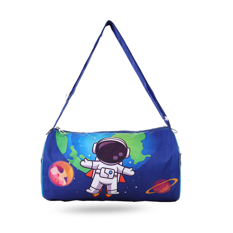 Space Explorer Duffle Bag | Side Pocket with Zip for Extra Storage