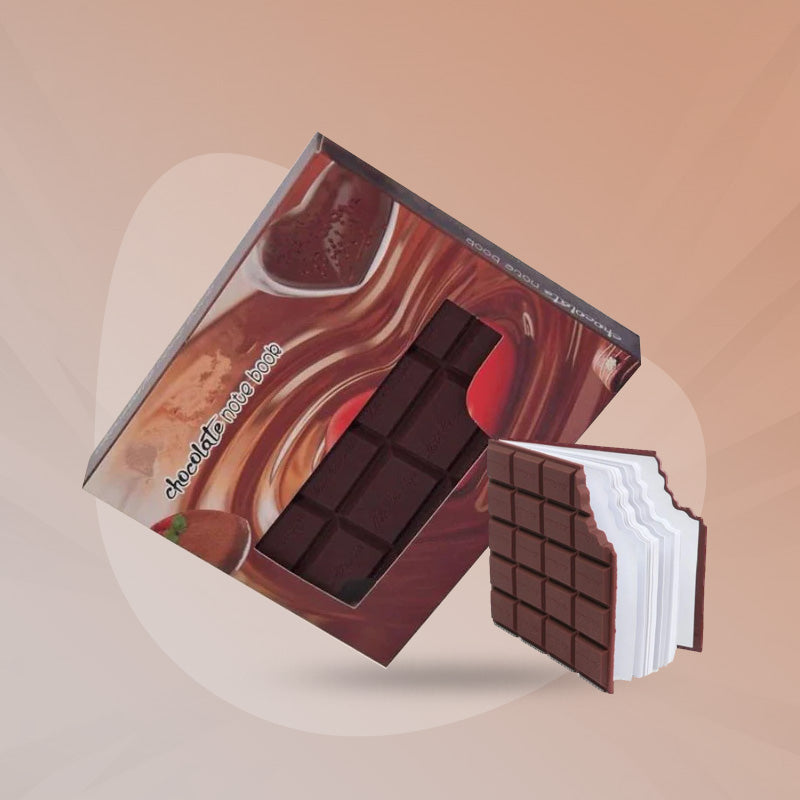 Chocolate Scratchpad Biting Notebook β Fun & Creative Writing Pad