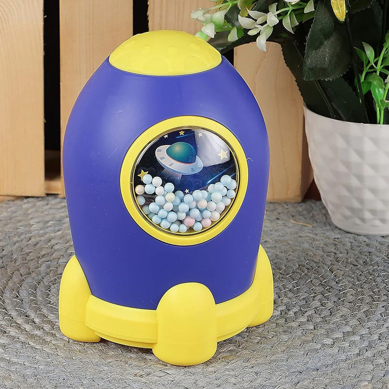 Creative Rocket Piggy Bank