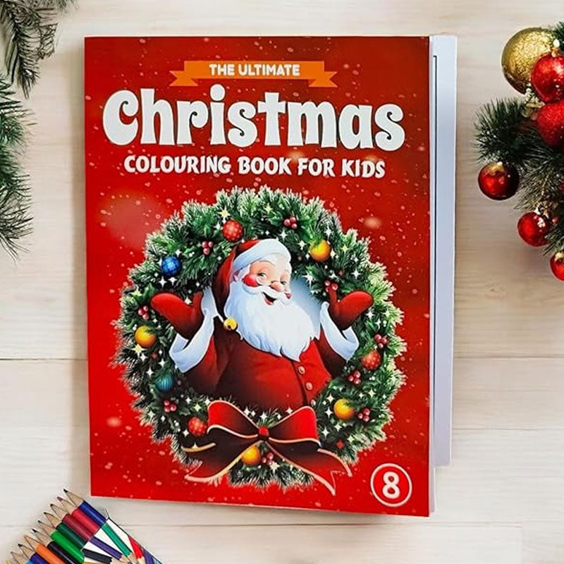 Creative Xmas Coloring Activity Book