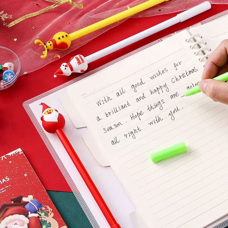 Cute Christmas Gel Pen Kids Stationery