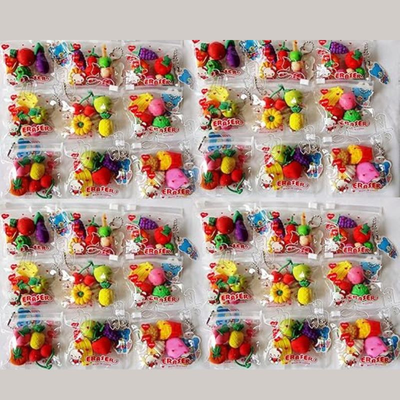 Erasers | Colorful Fruit Erasers for Kids
