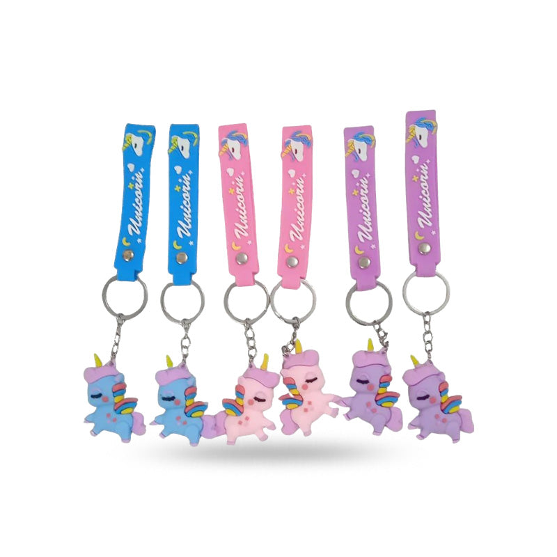 Cute Fancy Classy Sleeping Unicorn Key Ring | Ideal Return Gift for Kids