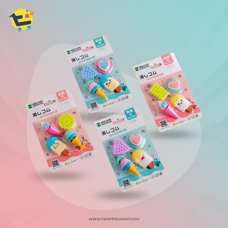 Cute School Stationery Eraser
