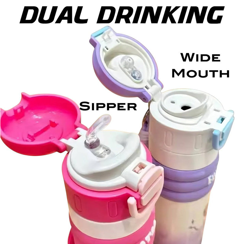 2-in-1 Sprout Plus Sipper Bottle – Kids Water Bottle
