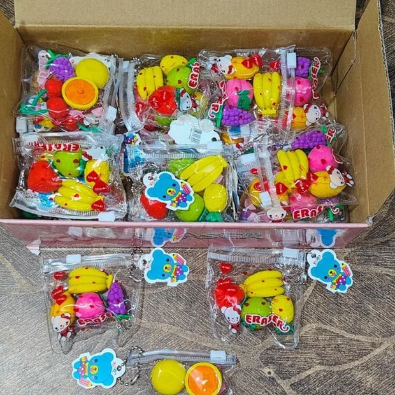 Erasers | Colorful Fruit Erasers for Kids