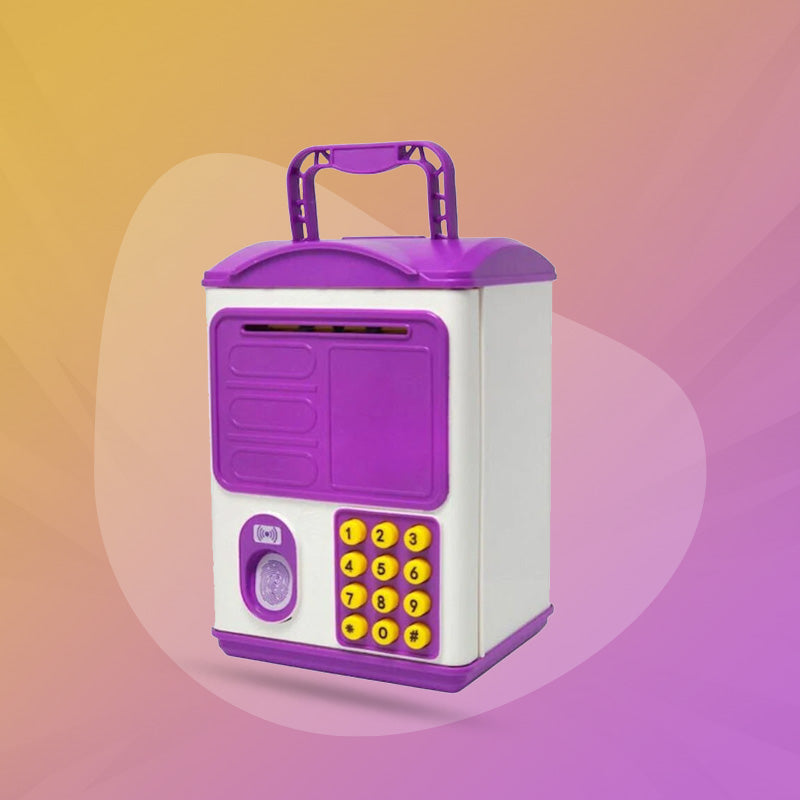 Fingerprint Electronic Piggy Bank with Music – Fun Savings Bank for Kids