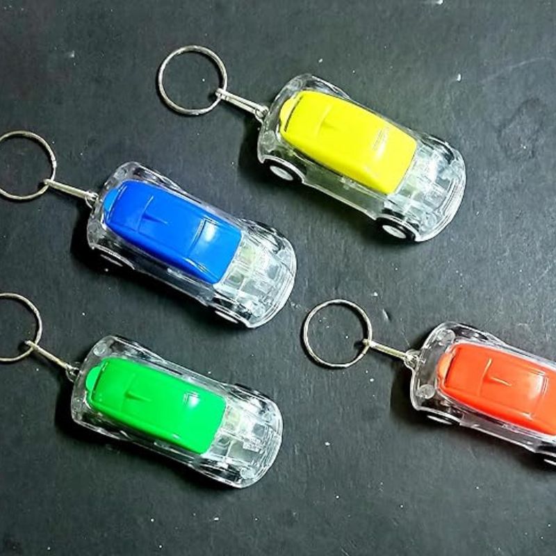 Flashing Light Keychain