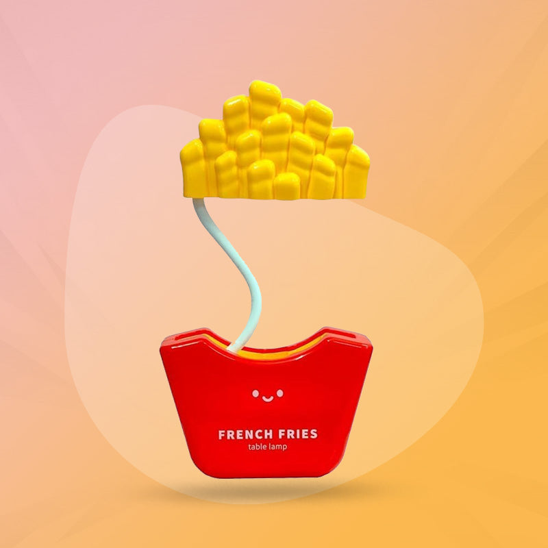 French Fries LED Desk Lamp – Fun & Creative Table Light