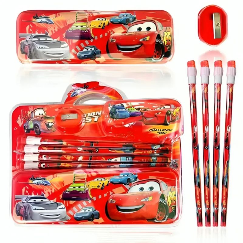 Stationery Set | Cartoon Themed Stationery Gift Set for Kids (Pack of 1)