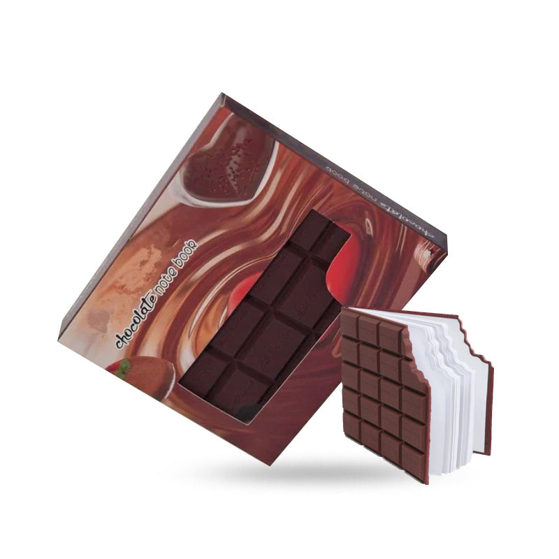 Chocolate Scratchpad Biting Notebook – Fun & Creative Writing Pad