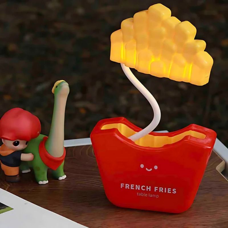 French Fries LED Desk Lamp – Fun & Creative Table Light