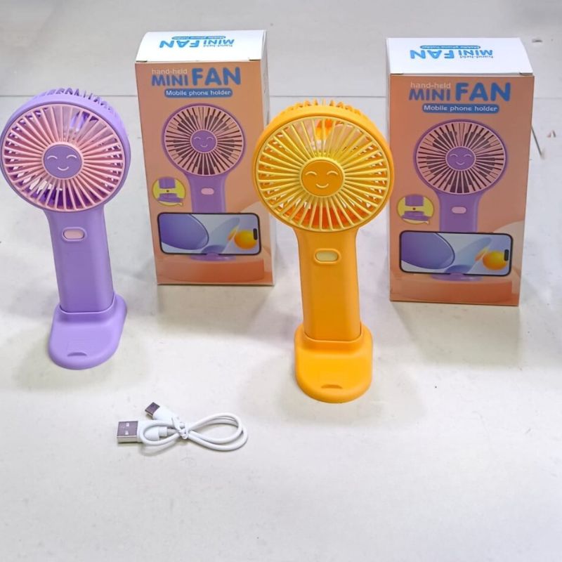 Mini Rechargeable Fan 3-Speed Portable