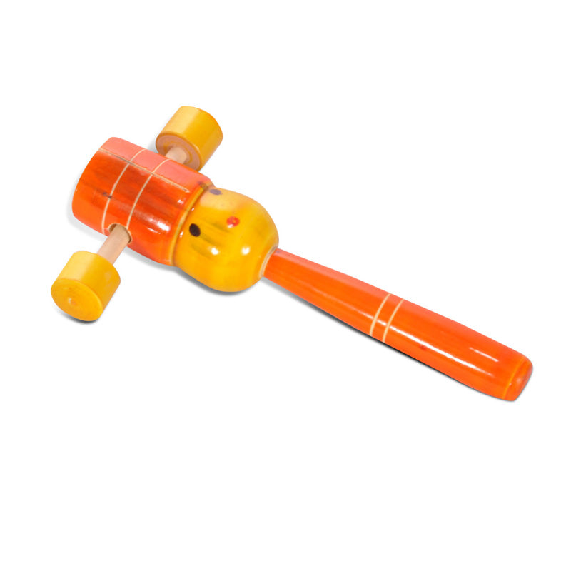 Wooden Rattle Bullet Tic Tic Toy | Handmade Wooden Toy | Channapatna Toys