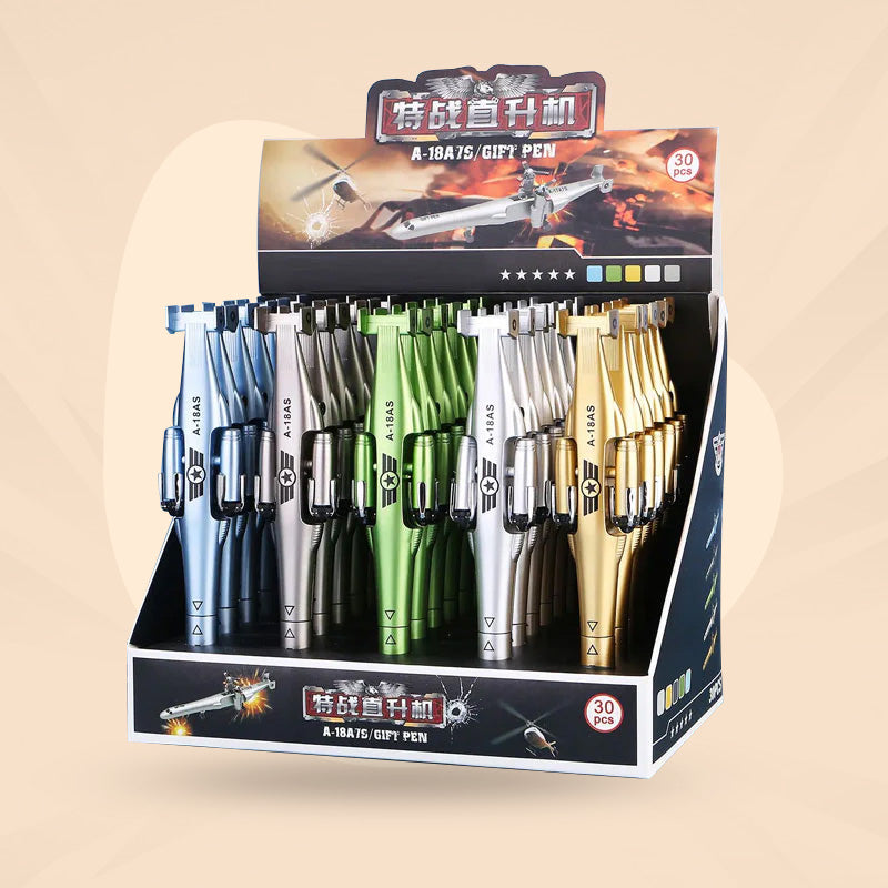 Helicopter Gel Pens Pack For Kids