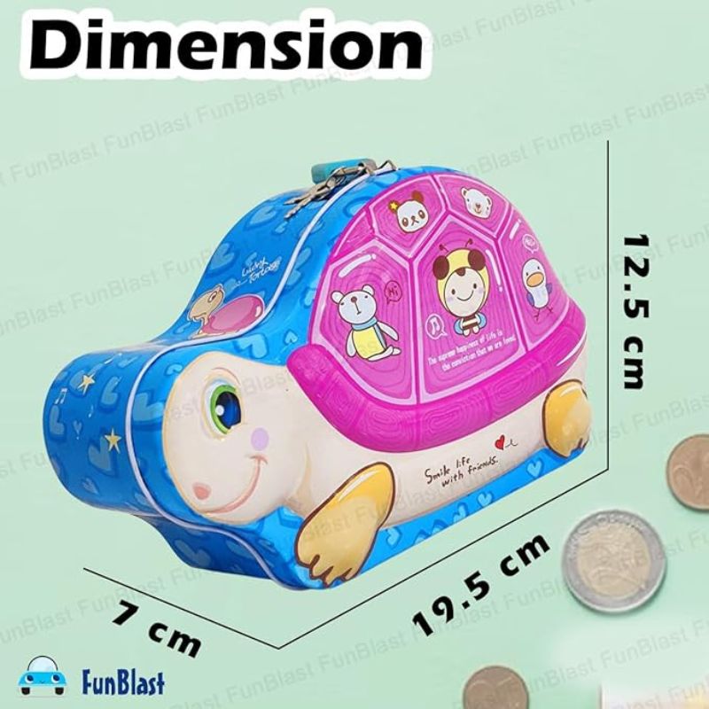 Piggy Bank | Turtle Piggy Bank for Kids