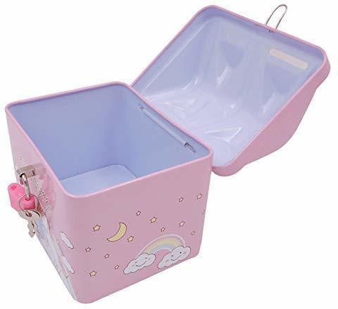 Piggy Money Bank | Piggy Bank | Lock and Key Coin Bank for Kids