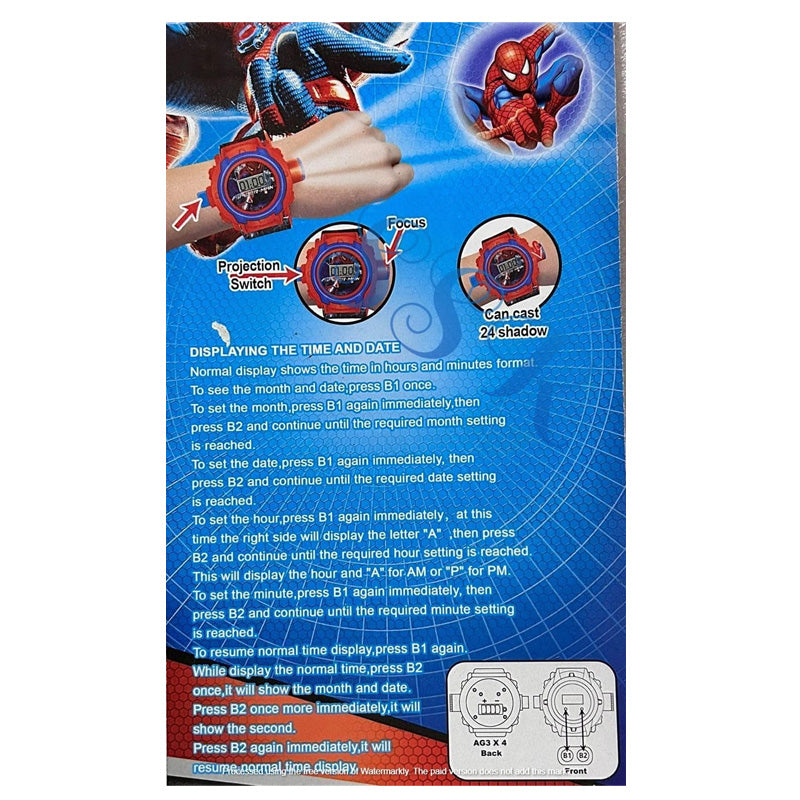 Projector Watch for Kids | Watches | Barbie | Avengers | Spider Man