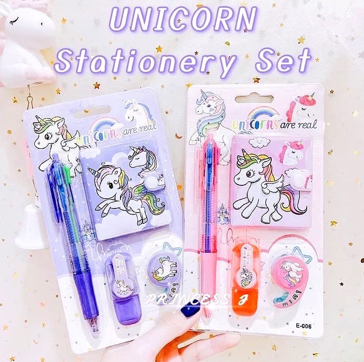Unicorn Mini Stationery Kit Combo for Kids