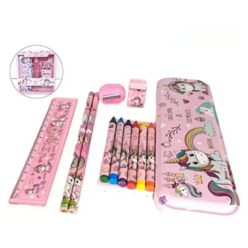 School Stationary Set for Kids | Pencil Box Stationary Set