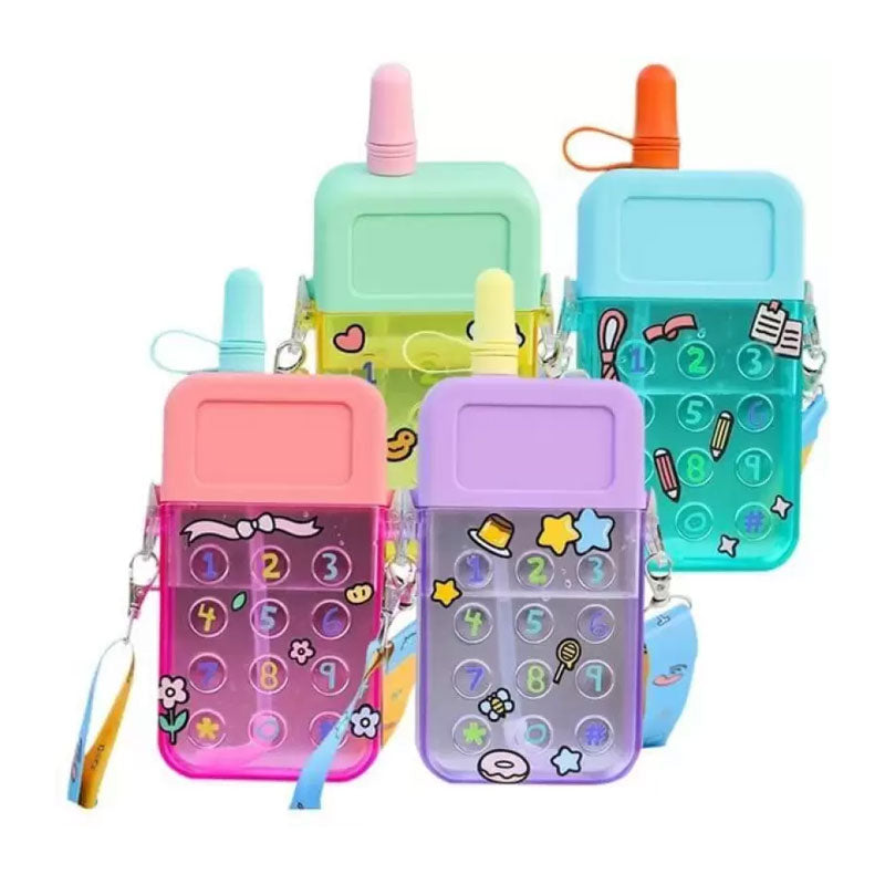 Mobile Phone Sipper Water Bottle for Kids | Sipper Water Bottle