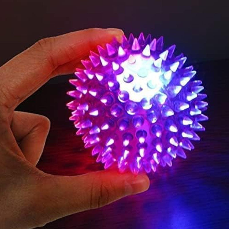 Light-Up Balls | Rubber Bouncing Light-Up Balls for Pets and Kids (Pack of 1)
