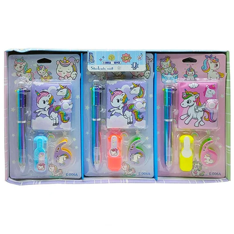 Unicorn Mini Stationery Kit Combo for Kids