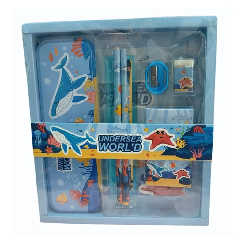 School Stationary Set for Kids | Pencil Box Stationary Set