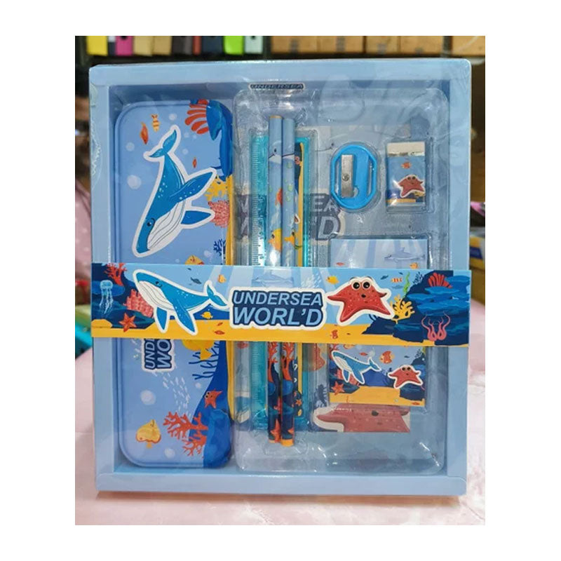 School Stationary Set for Kids | Pencil Box Stationary Set