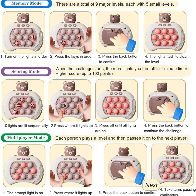 Rubber Round Game Popet – Fun and Reflex Toy