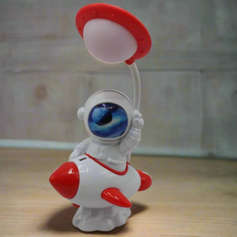 Astronaut Theme Rechargeable Desk Lamp – Kids & Students