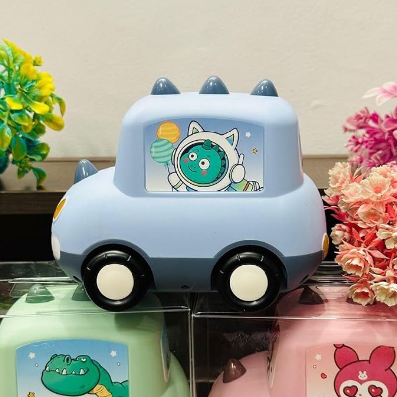 Car-Shaped Piggy Bank – Cartoon Money Box for Kids