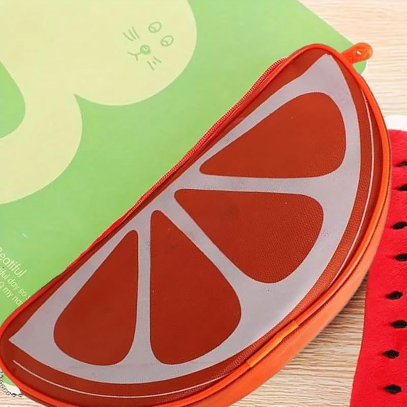 Kids Fruit Pattern Pencil Holder