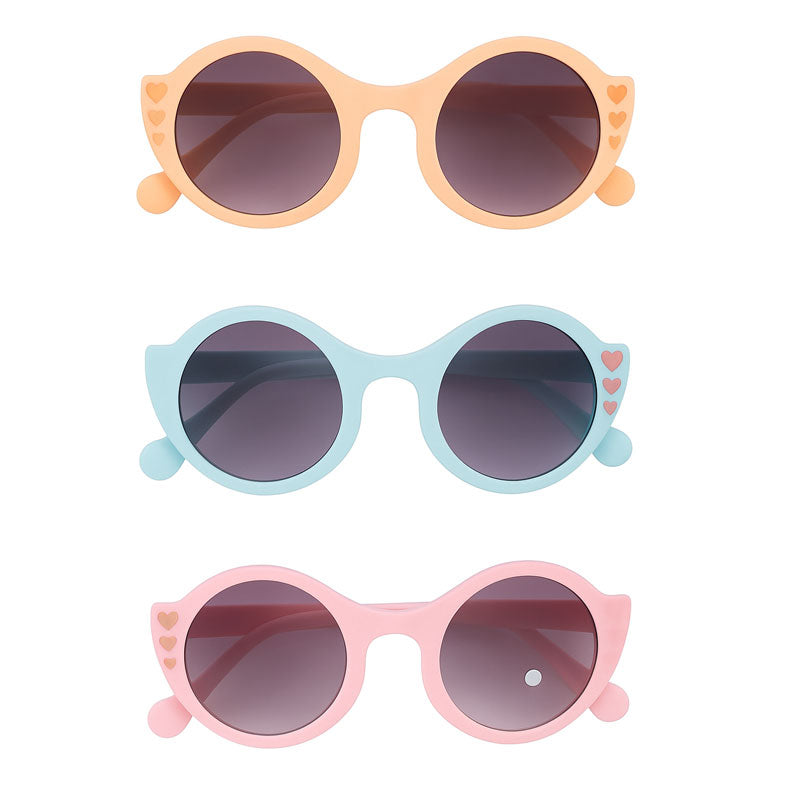 Sky Wing Heart-Shaped Sunglasses for Kids | Colorful UV Protection Goggles for Girls & Boys (Ages 4–12)