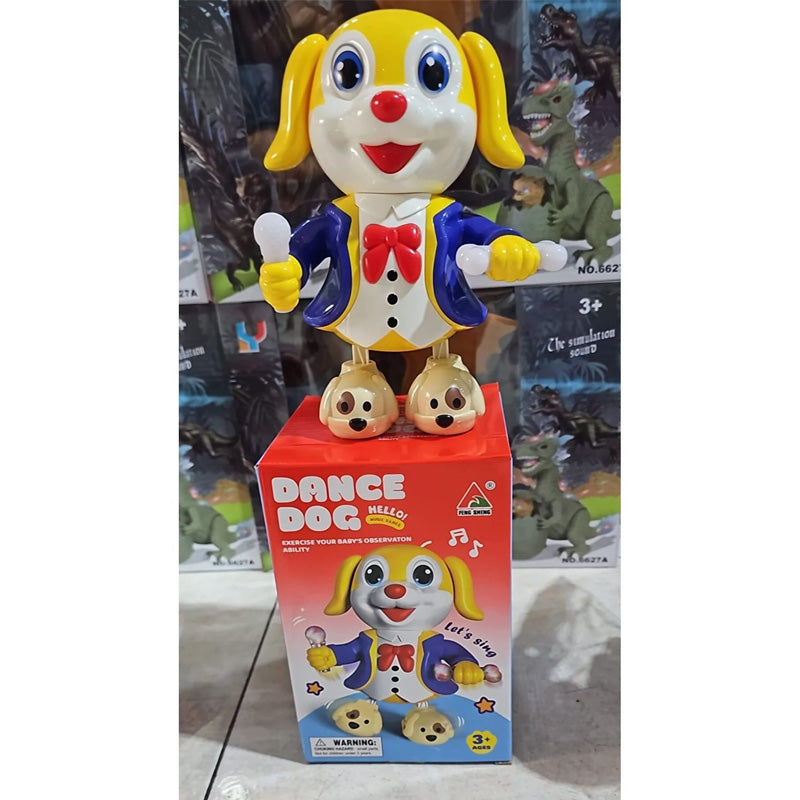 Musical Dancing Dog Toy for Kids with Lights & Sound (3+ Years)