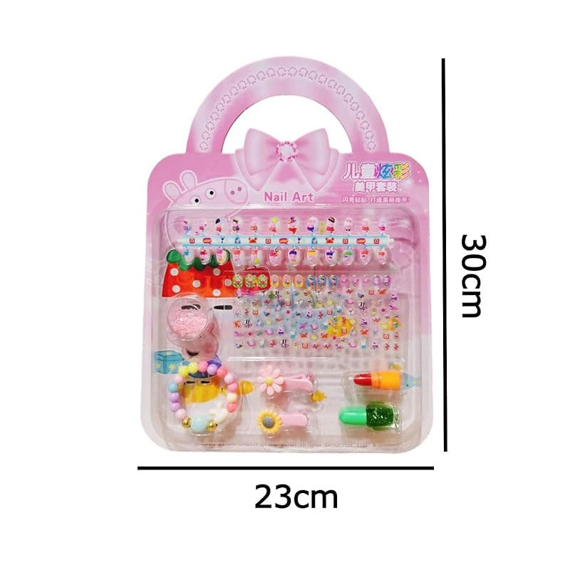 Kids Nail Kit With Cute Designs
