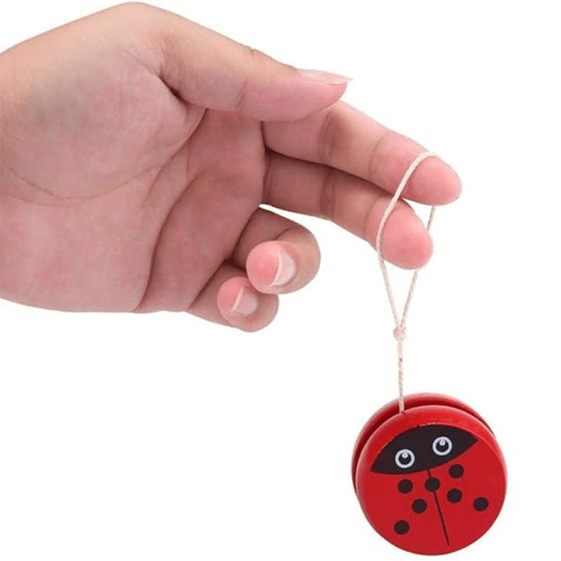 Wooden Yo-Yo Spinner Toy for Kids | Birthday Gifts & Return Gifts