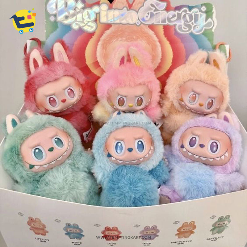 Labubu Plush Bunny Keychain – Cute Soft Toy for Kids