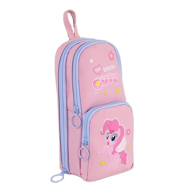 Pencil Pouch | Cute Cartoon Pencil Pouch for Kids – Large Capacity School Stationery Organizer Bag