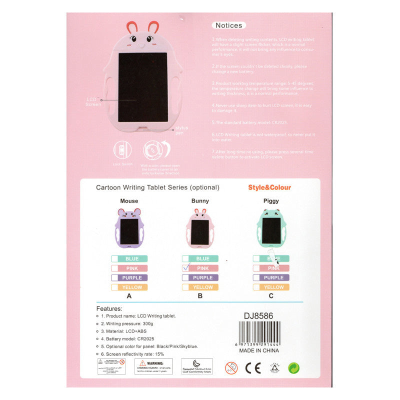 Lcd Features Writing Pad for Kids
